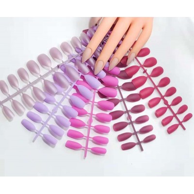 Matte False Nail Press On The Nail Artificial Nails Tips